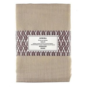 Záclona na páske AURORA polyester béžová 400x90 Merkury Home vyobraziť