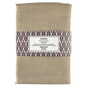 Záclona na páske AURORA polyester béžová 400x160 Merkury Home vyobraziť