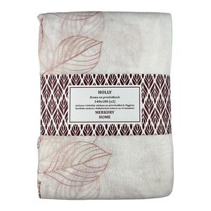 Záclona na priechodkách Holly polyester svetlo ružový 140x180 Merkury Home II/22 vyobraziť