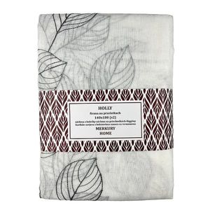 Záclona na priechodkách Holly polyester tmavo šedá 140x180 Merkury Home II/22 vyobraziť