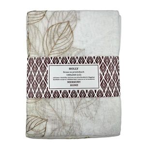 Záclona na priechodkách Holly polyester béžová 140x260 Merkury Home II/22 vyobraziť
