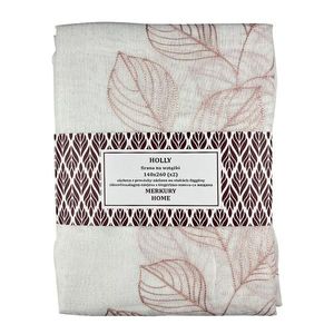 Záclona na stuhách Holly polyester svetlo ružový 140x260 Merkury Home II/22 vyobraziť