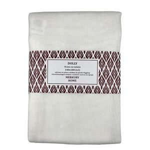 Záclona na páske Dolly polyester ecru 140x180 (x2) Merkury Home vyobraziť