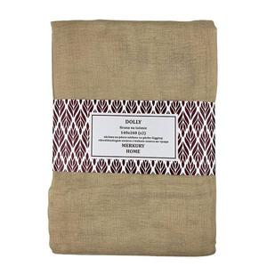 Záclona na páske Dolly polyester béžová 140x260 (x2) Merkury Home vyobraziť