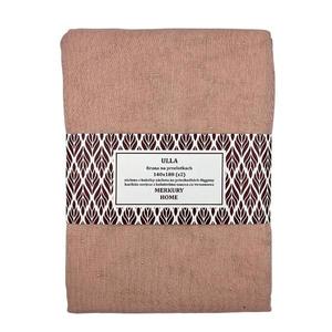 Záclona na priechodkách Ulla polyester svetlo ružový 140x180 Merkury Home II/22 vyobraziť