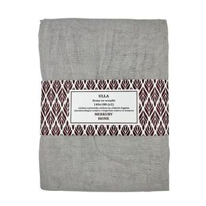 Záclona s provázky Ulla polyester svetlo sivá 140x180 Merkury Home II/22 vyobraziť