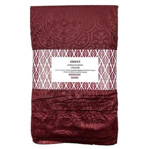 Záves Orient na páske 135x250 bordová Merkury Home vyobraziť