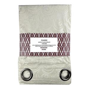 Záves Classic na priechodkách 135x180 ecru Merkury Home vyobraziť
