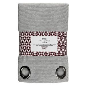 Záves Pure na priechodkách 135x250 svetlo šedá Merkury Home vyobraziť