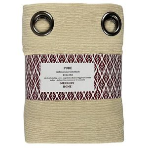 Záves na prechodkách Pure 135x250 ecru Merkury Home vyobraziť