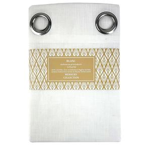 Záves na prechodkách Blanc 135x250 biela Merkury Home vyobraziť