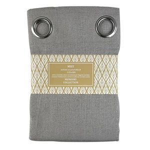 Záves na prechodkách Mist 135x180 šedá Merkury Home vyobraziť
