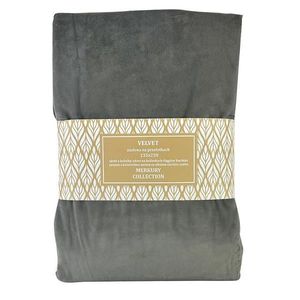 Záves na prechodkách Velvet 135x250 šedá Merkury Home vyobraziť