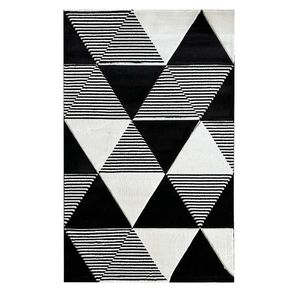 Koberec Modern 1, 6/2, 3 E781A čierna vyobraziť