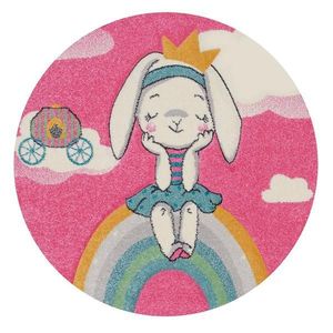 Koberec Pastel Kids 1.2/1.2 L9RVR ružová vyobraziť