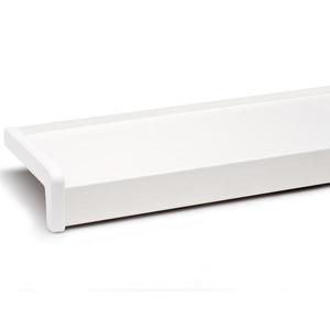 Oceľový parapet 25x150 biela vyobraziť