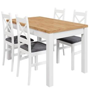 Jedálenská zostava Mini biela/craft vyobraziť