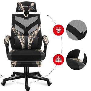 Otočné kreslo pre hráča HZ-Combat 5.0 Camo vyobraziť
