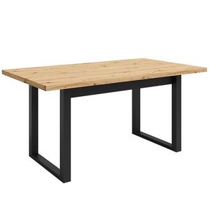 Stôl Max Dub Artisan / Čierna Mat 160x90 vyobraziť