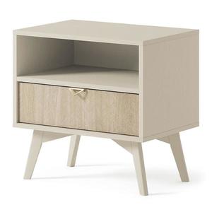 Nočný stolík Forest S54 piesková béžová/jedľová scandi vyobraziť