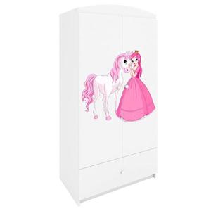 Skriňa Babydreams Biely – Princezná 2 vyobraziť