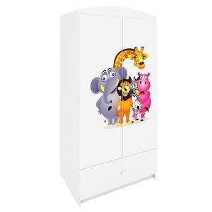 Skriňa Babydreams Biely – Zoo vyobraziť