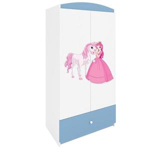Skriňa Babydreams Modrá – Princezná 2 vyobraziť