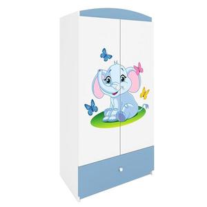 Skriňa Babydreams Modrá – Slon vyobraziť