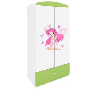 Skriňa Babydreams Zelená – Víla 1 vyobraziť