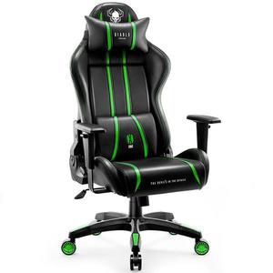 Otočné kreslo Normal Diablo X-One 2.0 čierna/zelená vyobraziť
