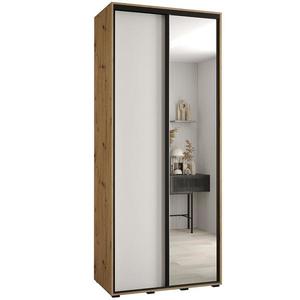 Skriňa 45 Canaris 3 120 artisan/biela/čierna vyobraziť
