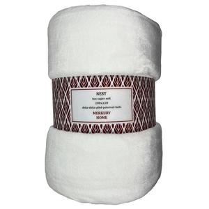Deka Nest Super Soft biela 200x220 Merkury Home vyobraziť