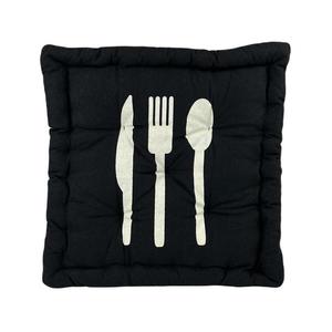 Podsedák MODERN čierna 42x42+8 vyobraziť