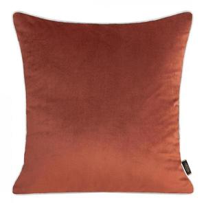 Obliečka na vankúš Velvet/57B 45x45 tehlová červená ľan 404624 vyobraziť