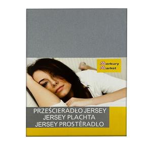 Prestieradlo jersey s gumičkou 140x200 šedá 60 vyobraziť