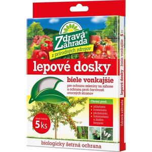 Zdravá Zahrada – Biele lepové dosky 5 ks - exteriérové vyobraziť