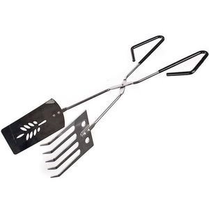 Chrómované grilovacie kliešte, BBQ 38 cm vyobraziť