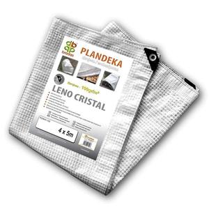 Plachta vystužená Leno Cristal 4x5m, 100G -priehladná vyobraziť