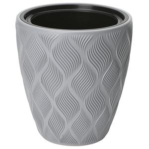 Kvetináč Flow 40 platina vyobraziť