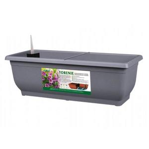 Truhlík samozavlažovací Torenie Modern 60cm sivá vyobraziť