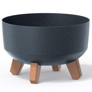 Kvetináč Gracia Eco Wood Standard 240 – antracit ECO vyobraziť