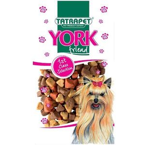 Srdiečka pre yorka mix hydinové+jahňacie+losos 70 g vyobraziť