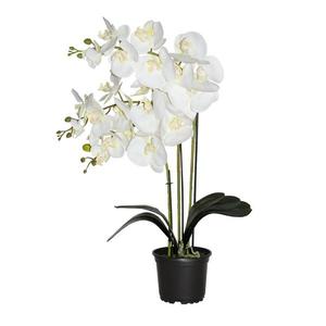 Prémiová umelá orchidea s 3 výhonkami vyobraziť
