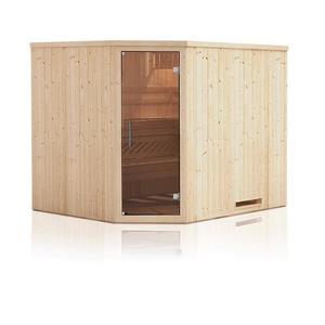 Sauna PERHE 2018E – rohová vyobraziť
