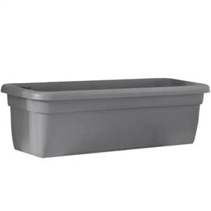 Samozavlažovací truhlík SIENA – antracit 17x60 cm vyobraziť