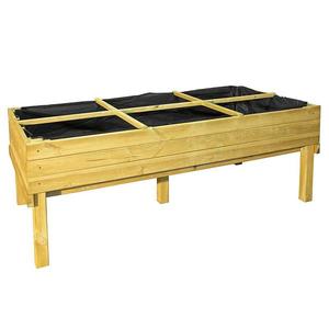 Drevený box na zeleninu L 202x100x70 cm vyobraziť