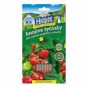 Hoštické hnojivo - Tyčinky na rajčiny, papriky, uhorky vyobraziť