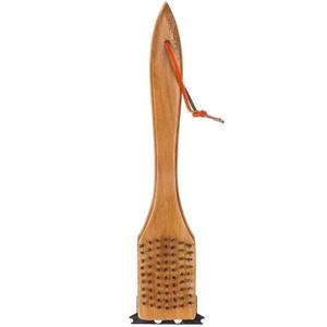 Čistiaca kefa na gril 30 cm, drevená vyobraziť