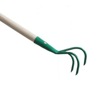 Kultivátor s troma hrotmi, zelený veľký 7 cm 75cm 07654 vyobraziť