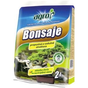 AGRO Substrát na bonsaje 2l vyobraziť